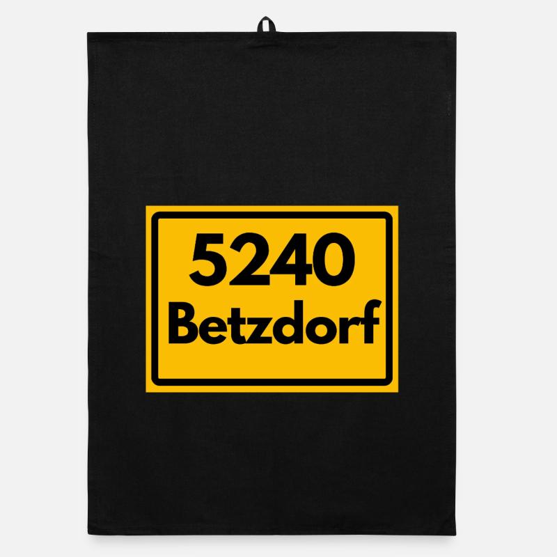 ANCIEN CODE POSTAL RETRO 5240 BETZDORF Torchon bio