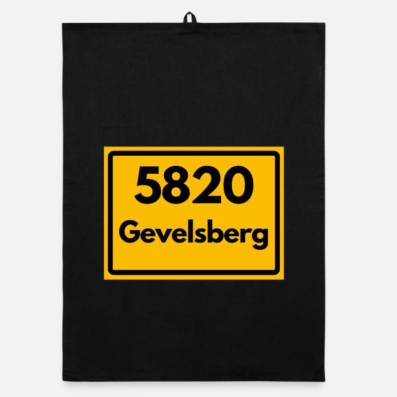 OLD POSTCODE POSTCODE RETRO 5820 GEVELSBERG Organic dish towel
