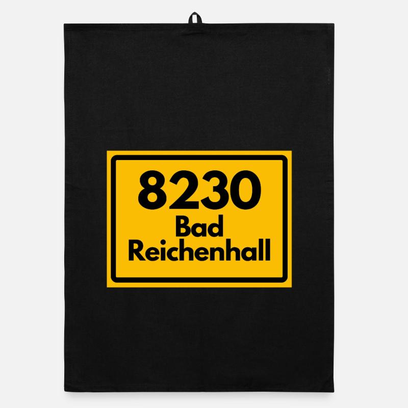 ANCIEN CODE POSTAL RÉTRO 8230 BAD REICHENHALL HEIMA Torchon bio