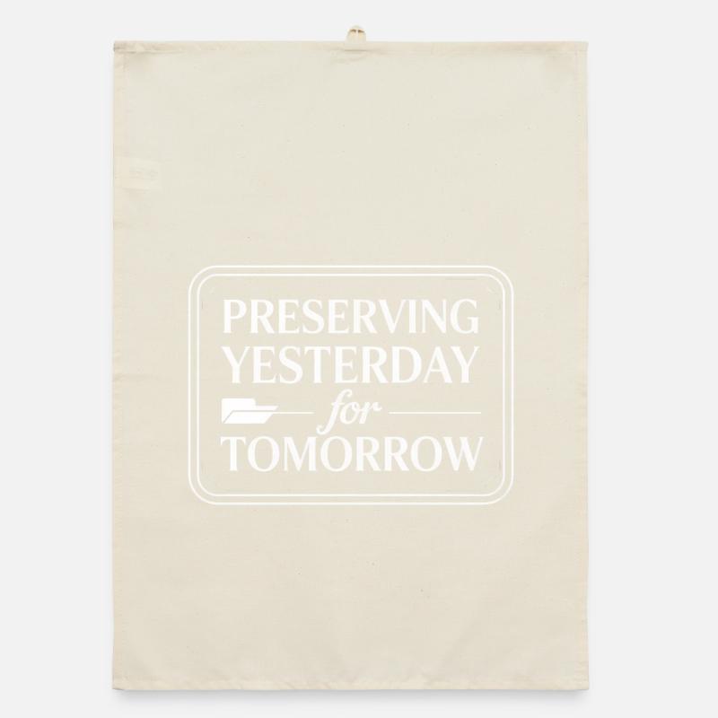 Preserving Yesterday for Tomorrow Organic dish towel