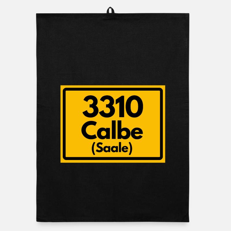 OLD POSTCODE POSTCODE 3310 CALBE SAALE HEIMATSTOLZ Organic dish towel