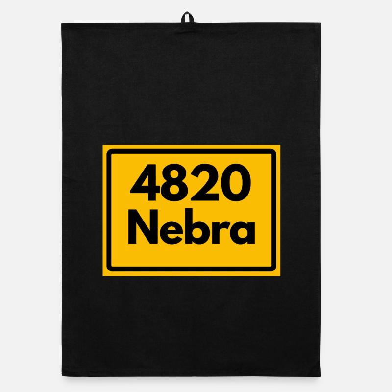 ANCIEN CODE POSTAL 4820 NEBRA HEIMATSTOLZ Torchon bio
