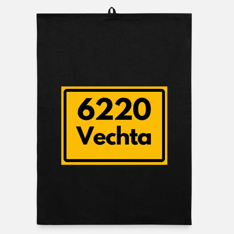 Alte Postleitzahl 6220 Vechta | DDR Organic Geschirrtuch