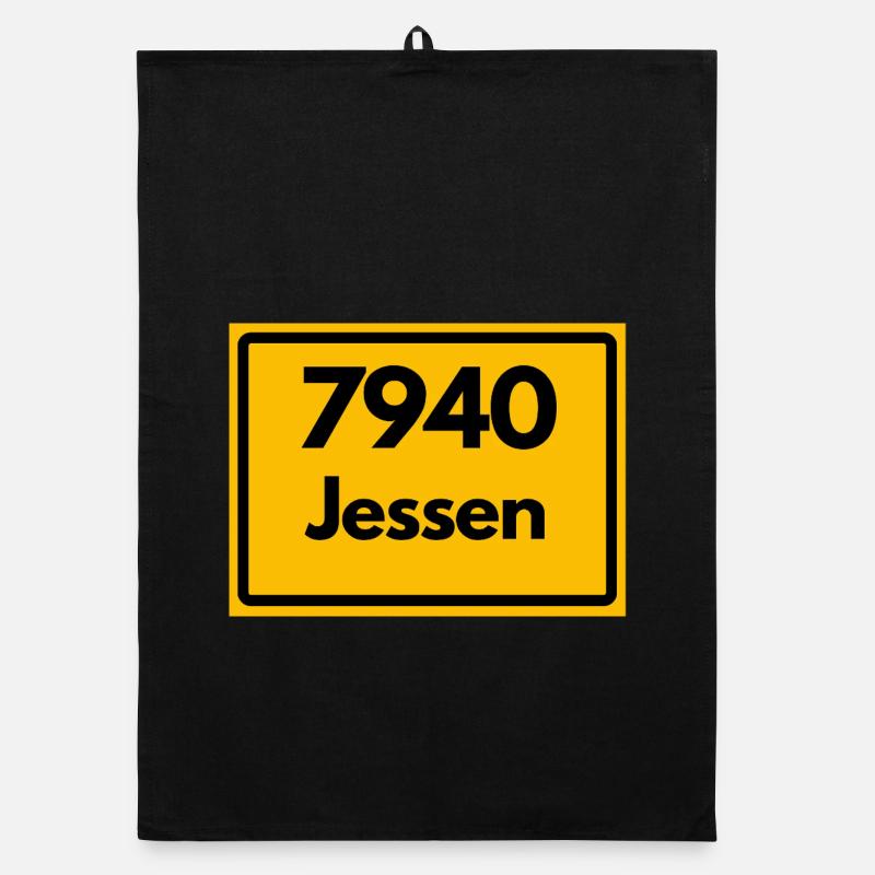 ALTE POSTLEITZAHL PLZ, SACHSEN-ANHALT 7940 JESSEN Organic Geschirrtuch