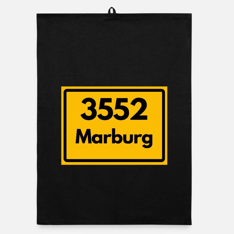 OLD POSTCODE 3552 ZIP 35037 MARBURG HESSEN Organic dish towel