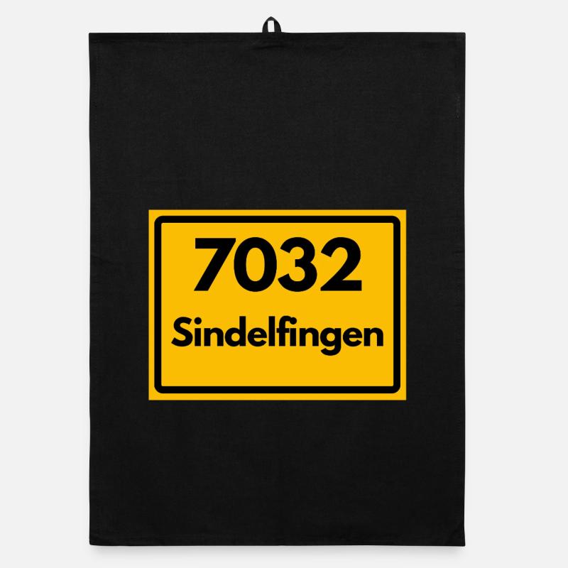 ALTE POSTLEITZAHL 7032 PLZ 71063 SINDELFINGEN BAWÜ Organic Geschirrtuch