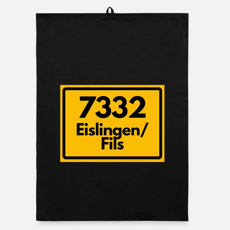 OLD POSTCODE 7332 ZIP 73054 EISLINGEN FILS Organic dish towel