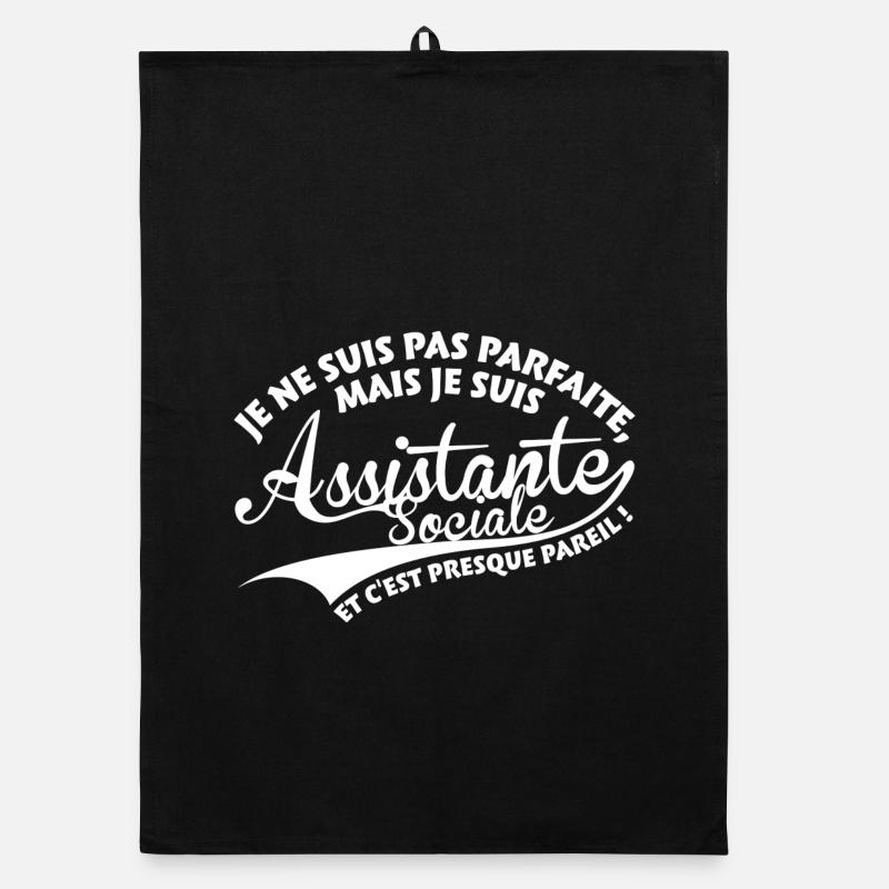Parfaite Assistante Sociale Torchon bio
