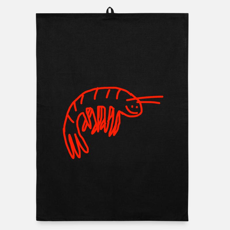 Shrimp Organic Geschirrtuch