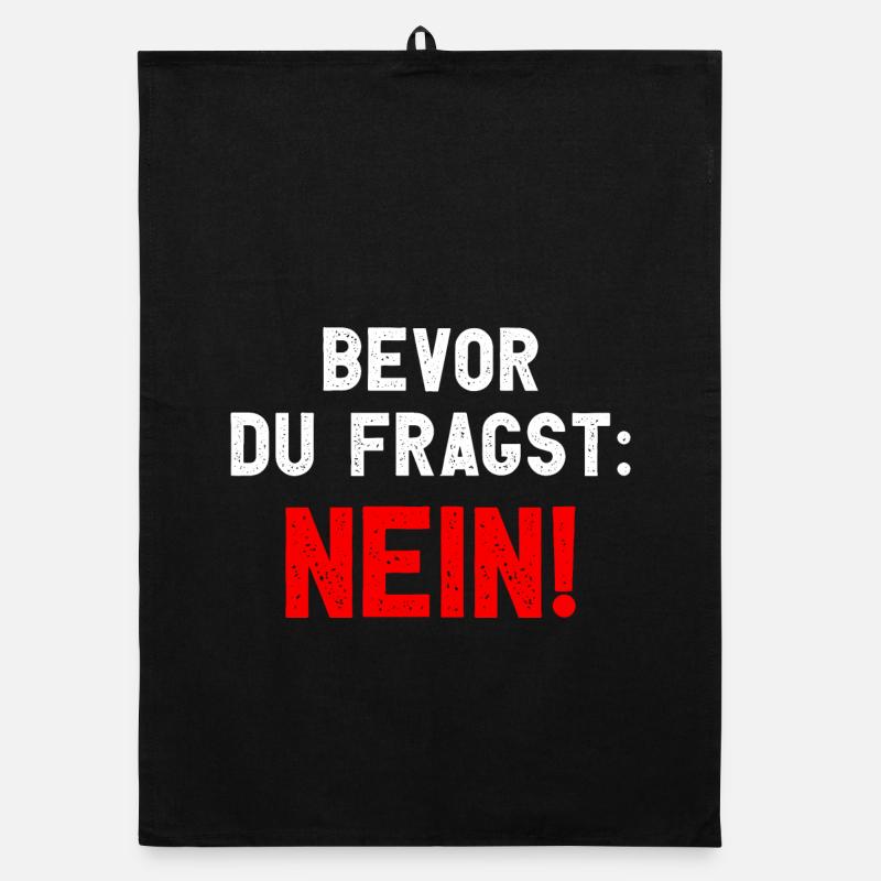 Bevor Du Fragst - Nein Organic Geschirrtuch