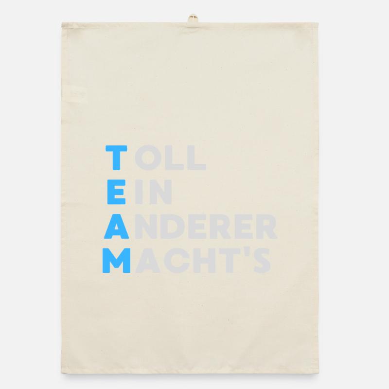 TEAM Toll Ein Anderer Macht`s Organic Geschirrtuch