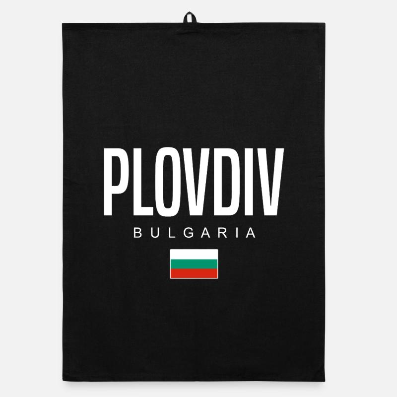 Plovdiv Bulgarien Organic Geschirrtuch