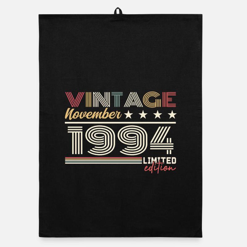 November 1994 Organic Geschirrtuch