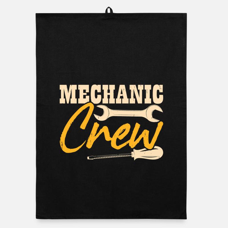 KFZ Mechaniker Mechatroniker Schrauber Geschenk Organic Geschirrtuch