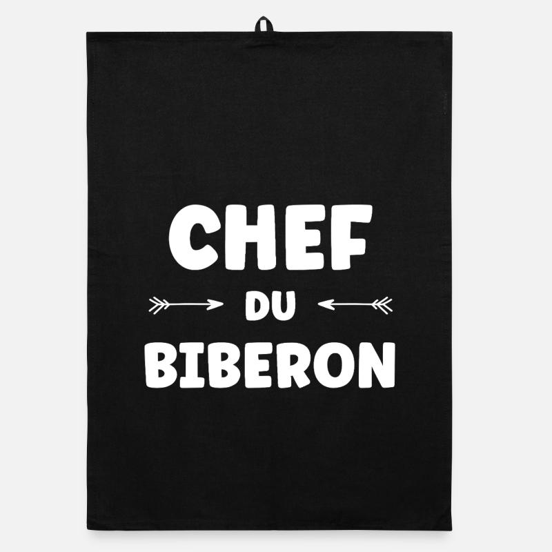 Chef du Biberon - Parental Humor Organic dish towel