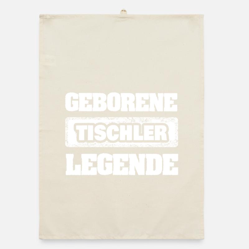 Cadeau pour menuisier Torchon bio