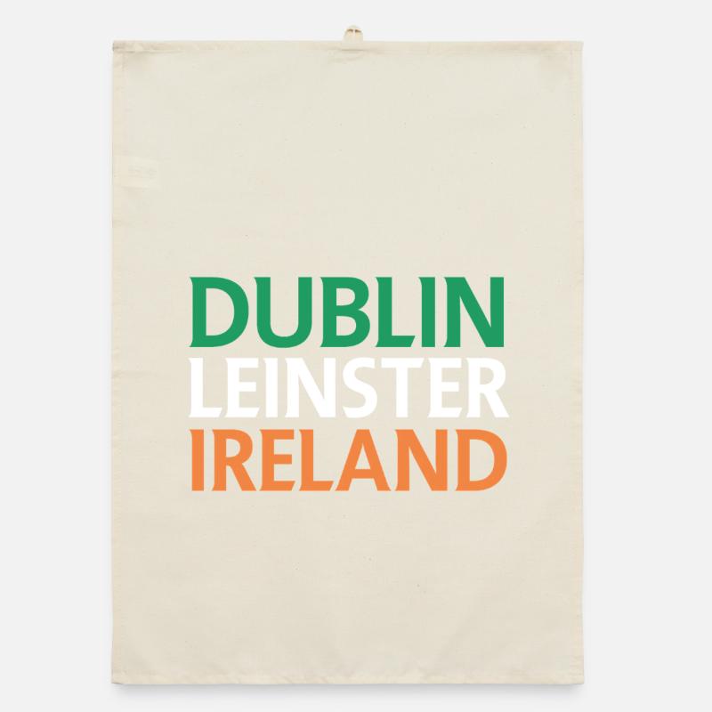 Dublin – Irlande Textdesign Torchon bio