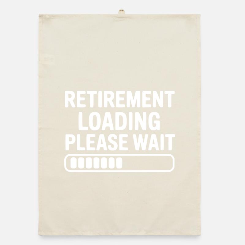 Ruhestand laden Bitte warten Sie Organic Geschirrtuch