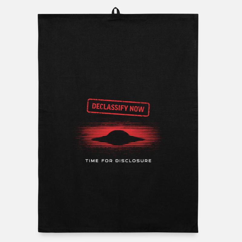 Declassify Now – Zeit für UFO-Offenlegung Organic dish towel