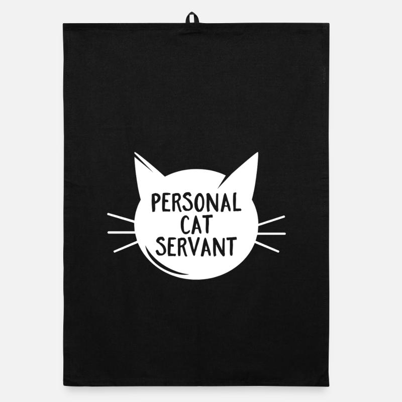 Serviteur Chat Personnel Torchon bio