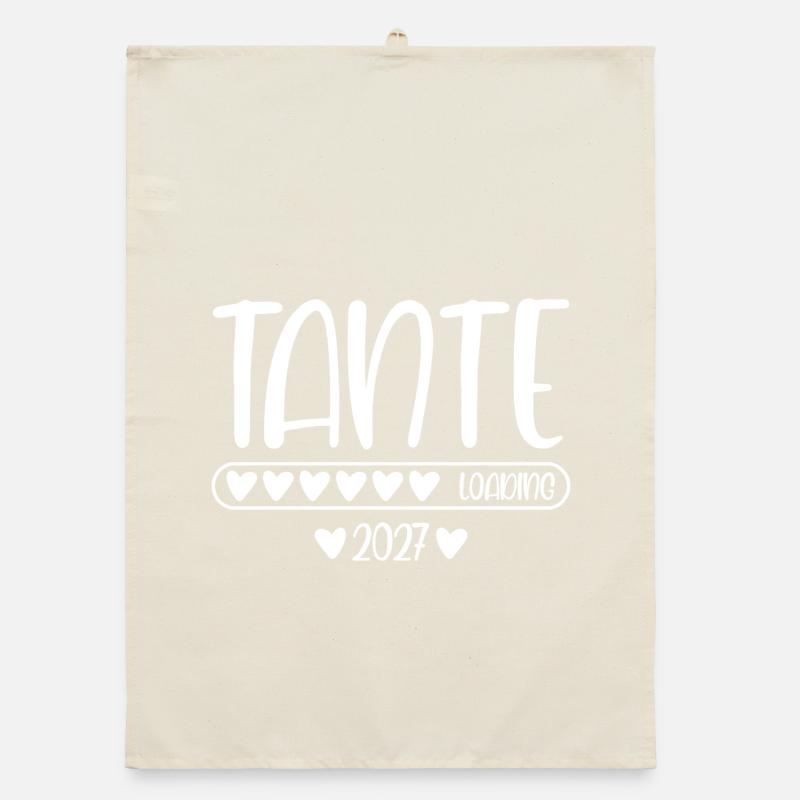 Aunt 2027 loading Organic dish towel