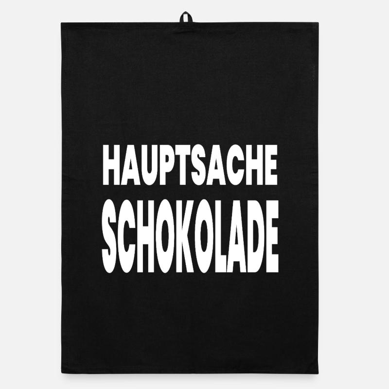 Schokolade Organic Geschirrtuch
