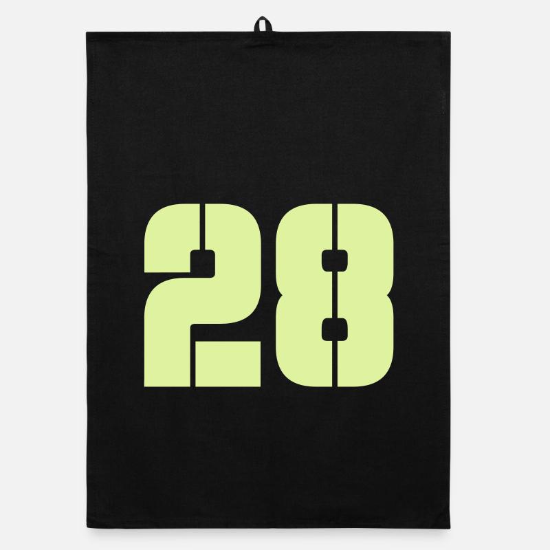 28 Organic dish towel