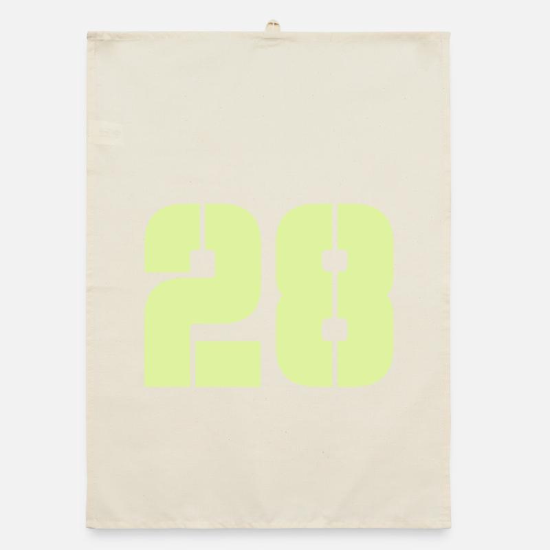 28 Organic dish towel
