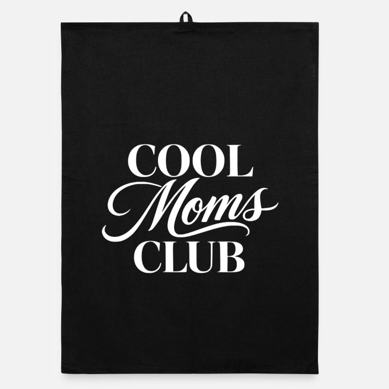 Cool Moms Club Muttertag Organic Geschirrtuch