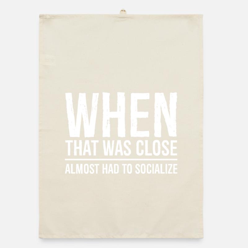 when that was close Organic dish towel