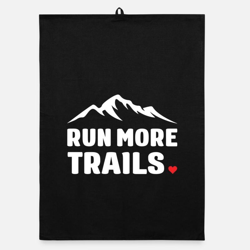 Lauf mehr Trails Organic Geschirrtuch