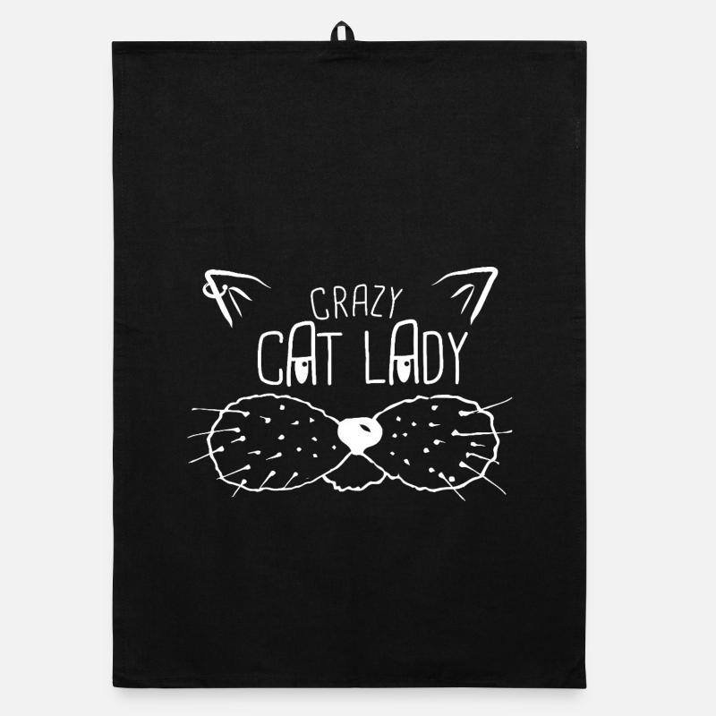 Katzen Mama Organic Geschirrtuch