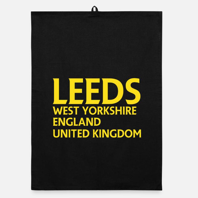 Leeds – Angleterre Conception des paroles Torchon bio
