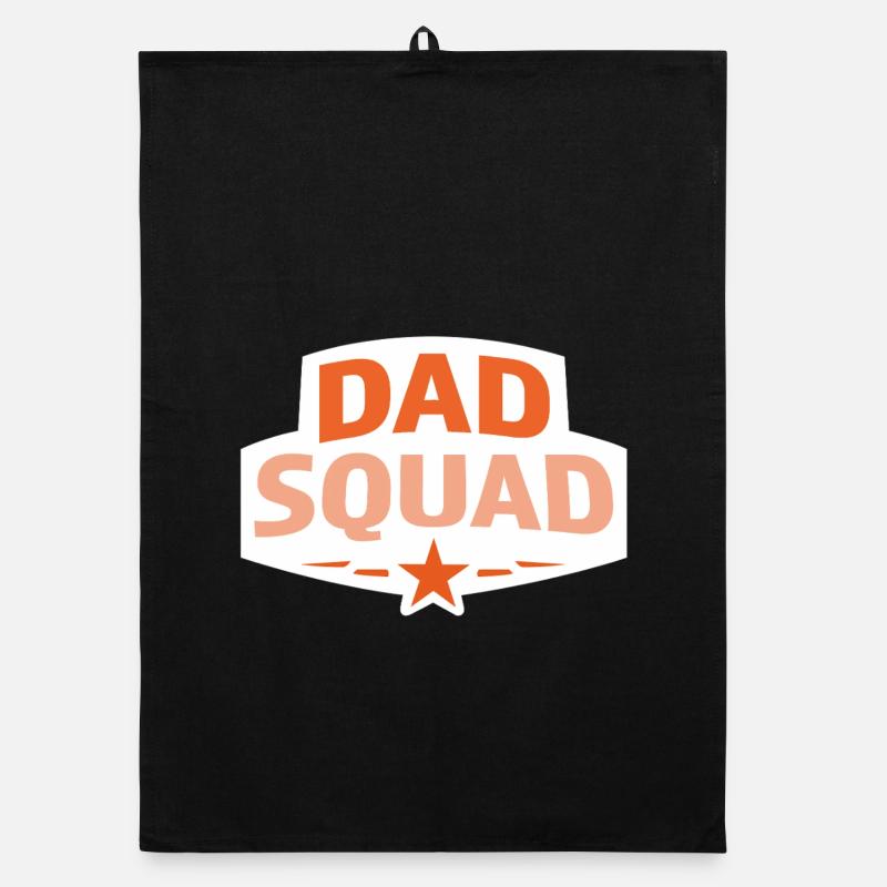Dad squad  Organic dish towel