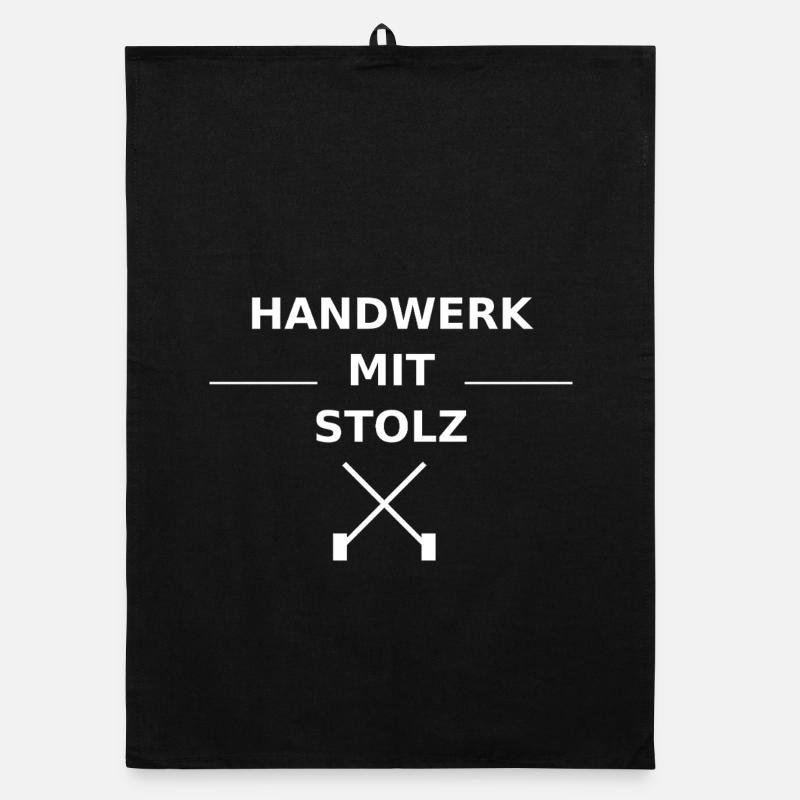 Handwerk Mit Stolz Emblem Organic Geschirrtuch