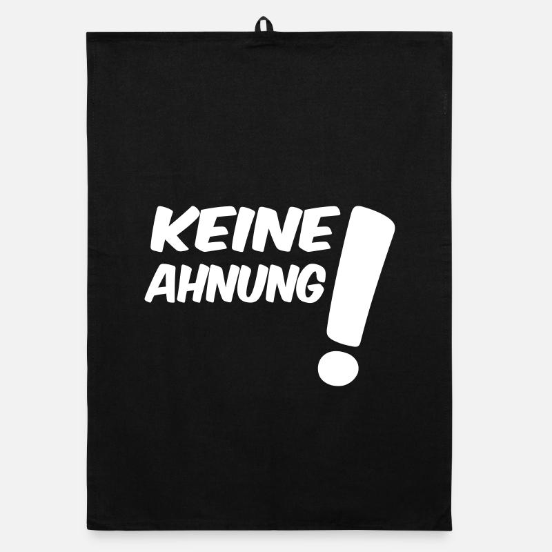 Keine Ahnung Organic Geschirrtuch
