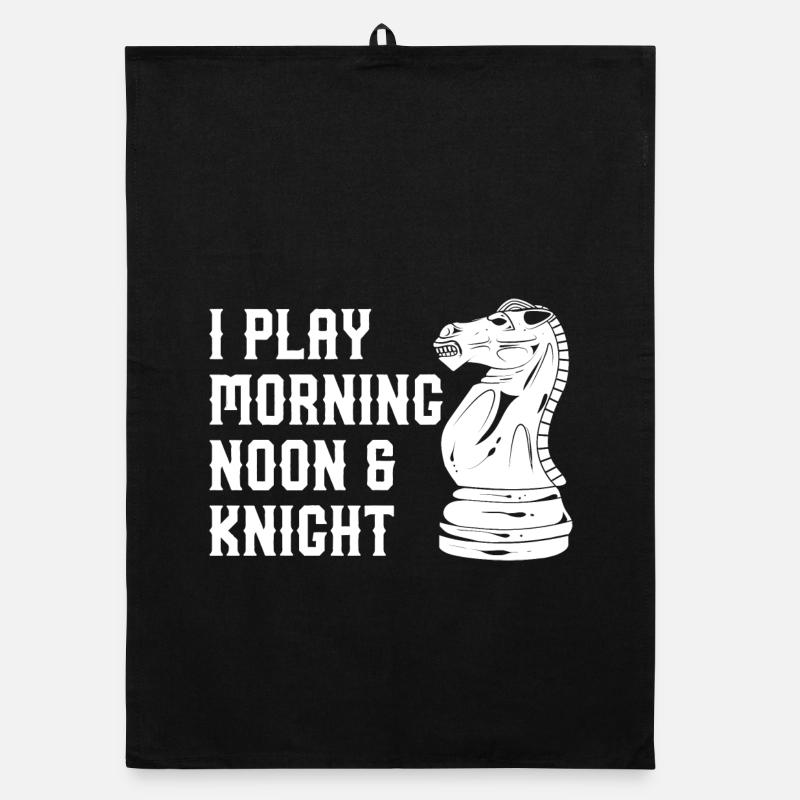 I Play Morning Noon & Knight Organic dish towel