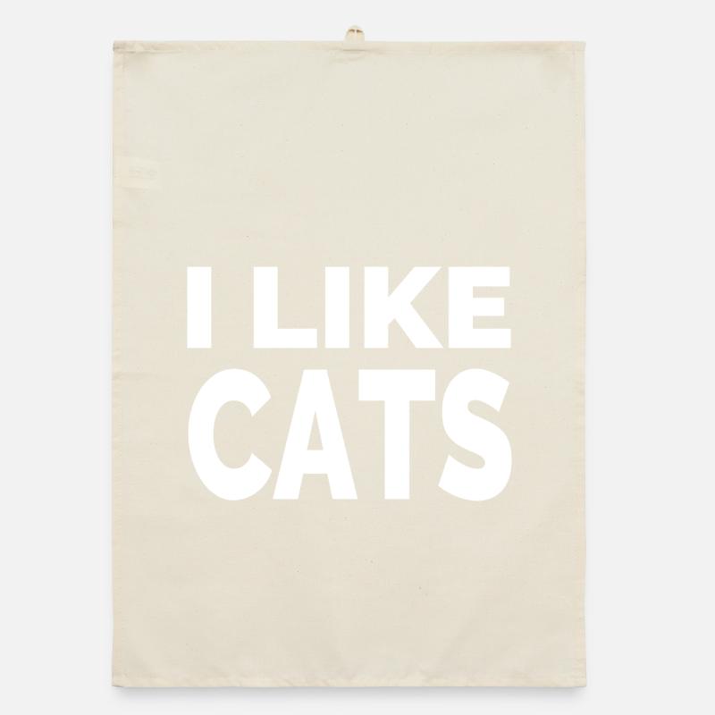 feline Organic dish towel