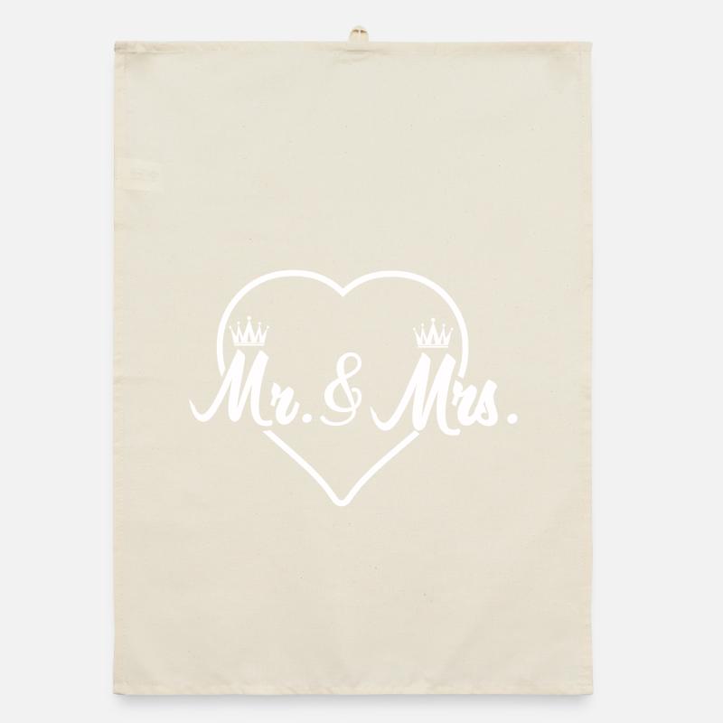Mr & Mrs Herz Organic dish towel
