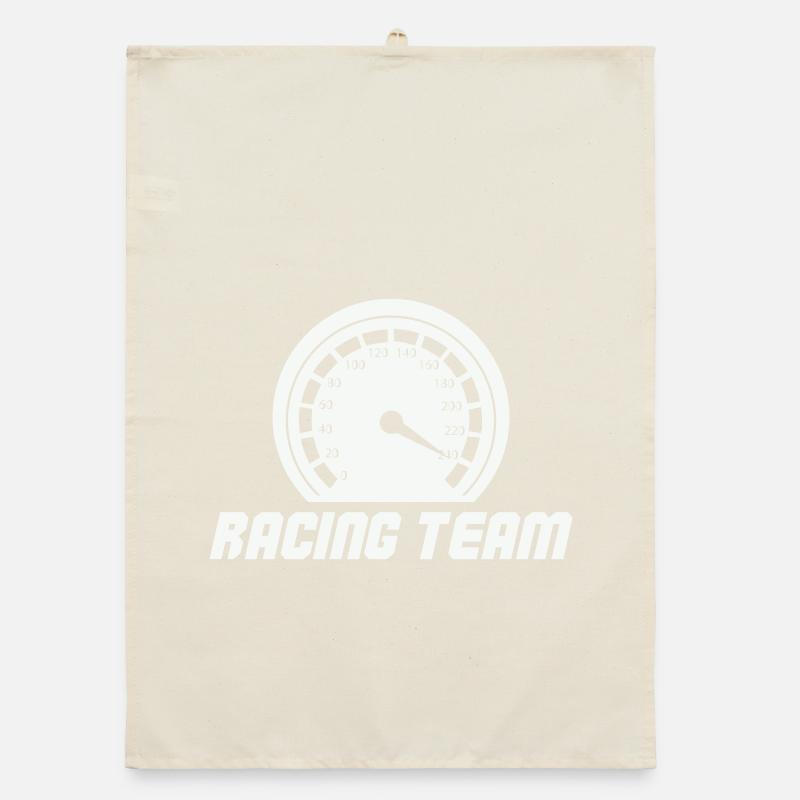 Emblème du compteur de vitesse de l’équipe de course Torchon bio