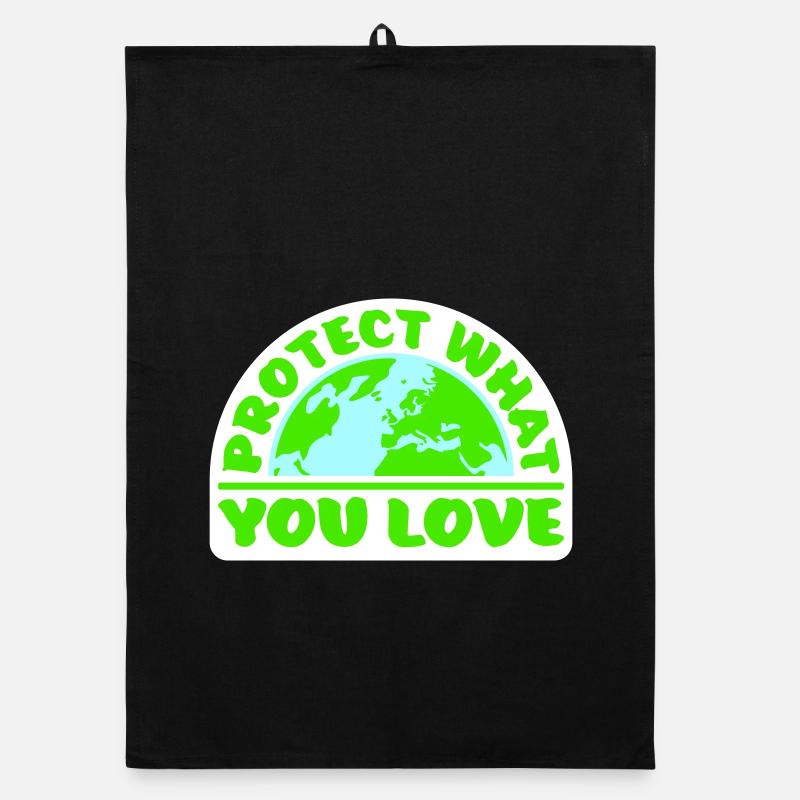 Déclaration de protection de la nature Protéger ce que vous aimez Logo de la Déclaration de Protection de la Nature Torchon bio