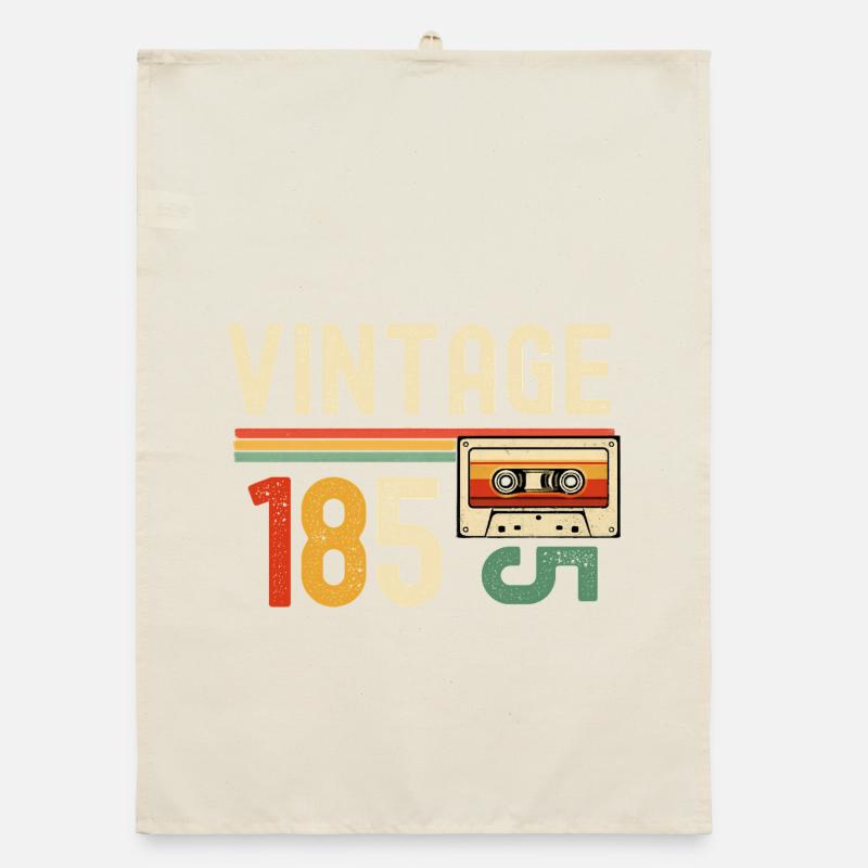 Vintage 185 Cassette Stripe Torchon bio