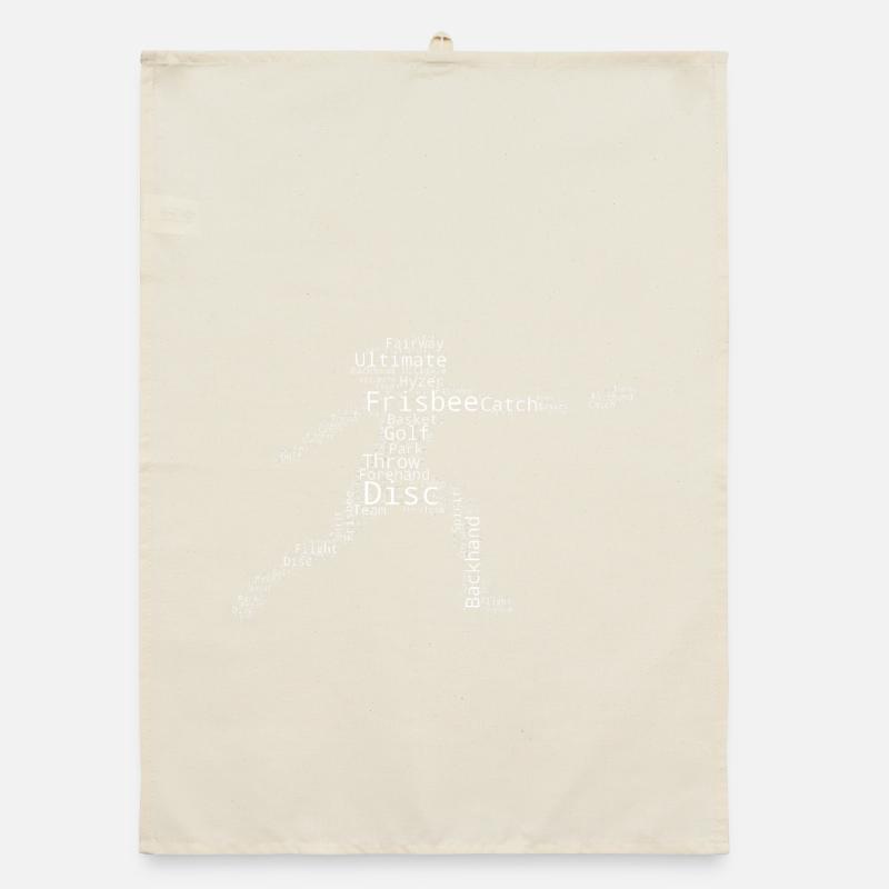 Disc Golf Gift Idea for a Disc Athlete Organic dish towel