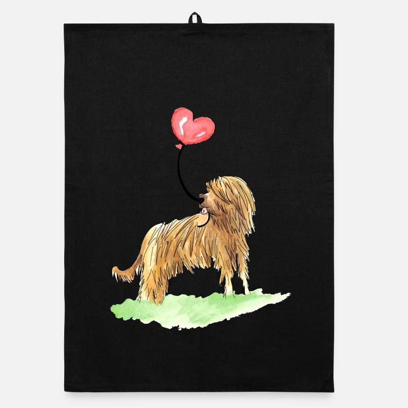 Briard&balloon Torchon bio