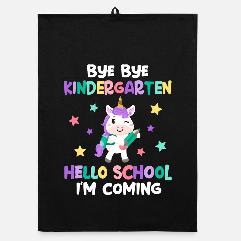Schule 1. Klasse Einschulung Organic Geschirrtuch