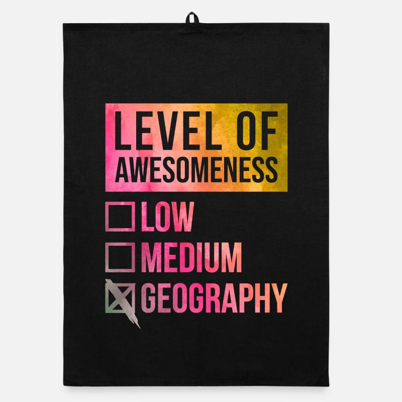 Geography Organic dish towel