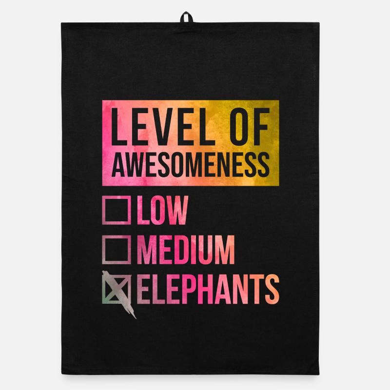 Elefant Organic Geschirrtuch