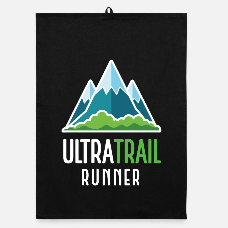 Ultra Trail Runner Organic dish towel