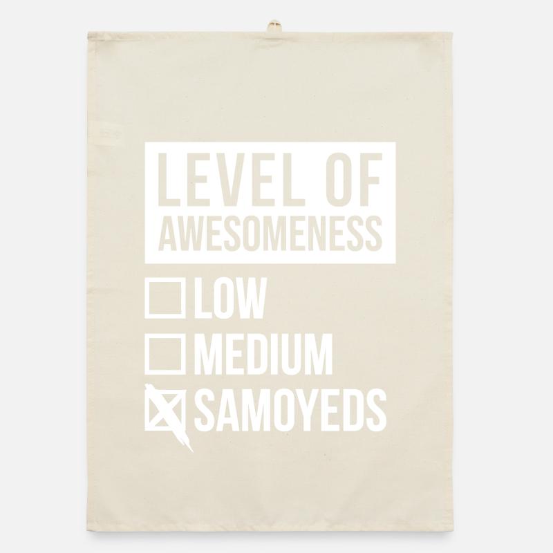 Samoyède Samoyède Samoyède Torchon bio