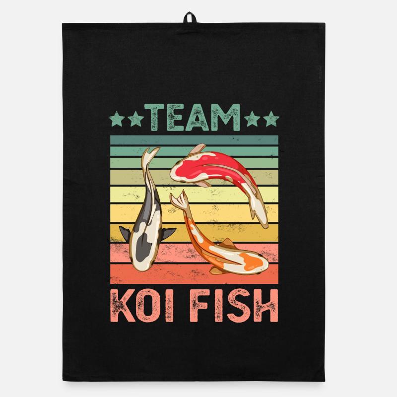 Poisson Koi Torchon bio